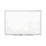Quartet® Classic Series Porcelain Magnetic Dry Erase Board, 60 x 36, White Surface, Silver Aluminum Frame (QRT2545) Each