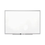 Quartet® Classic Series Porcelain Magnetic Dry Erase Board, 72 x 48, White Surface, Black Aluminum Frame (QRT2547B) Each