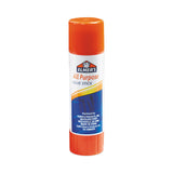 Elmer's® Disappearing Glue Stick, 0.77 oz, Applies White, Dries Clear, 12/Pack (EPIE517) Pack of 12 Sticks