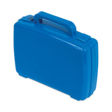 Deflecto Little Artist Antimicrobial Storage Case, Blue (DEF39506BLU) Each