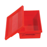Deflecto Little Artist Antimicrobial 2.5 Qt Tote, Red (DEF39513RED) Each