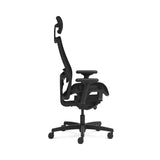 HON® Ignition 2.0 4-Way Stretch Mesh Back and Seat Task Chair, Supports Up to 300 lb, 17" to 21" Seat, Black Seat, Black Base (HONI2MSKY2IMTHR) Each