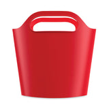Deflecto Mini Craft Tote, Red (DEF39501RED) Each