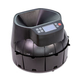 CONTROLTEK® Coin Counter, Dimes, Nickels, Pennies, Quarters, 14.2 x 13.4 x 11, Black (CNK525521) Each