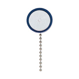 CONTROLTEK® Antimicrobial Ballpoint Counter Pen, Medium, 1 mm, Blue Ink, Blue (CNK555566) Each