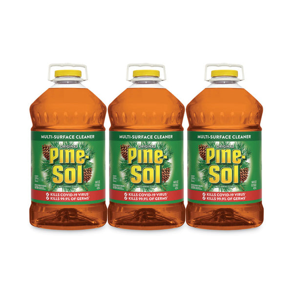 Pine-Sol® All Purpose Cleaner, Original, 144 oz Bottle, 3/Carton (CLO42464)