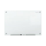 Quartet® Infinity Glass Marker Board, 36 x 24, White Surface (QRTG3624W) Each