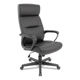 Alera® Alera Oxnam Series High-Back Task Chair, Supports Up to 275 lbs, 17.56" to 21.38" Seat Height, Black Seat/Back, Black Base (ALEON41B19) Each