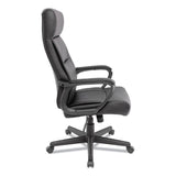 Alera® Alera Oxnam Series High-Back Task Chair, Supports Up to 275 lbs, 17.56" to 21.38" Seat Height, Black Seat/Back, Black Base (ALEON41B19) Each