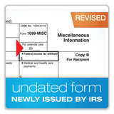 TOPS 4-Part 1099-MISC Tax Form Kit with Security Envelopes and Tax Forms Helper, 8 x 5, 2 Forms/Sheet, 10 Forms Total (TOP22907KIT) Pack of 10