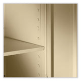 Tennsco 72" High Standard Cabinet (Unassembled), 36w x 24d x 72h, Light Gray (TNN1480LGY) Each