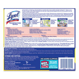LYSOL® Brand Disinfecting Wipes, 1-Ply, 7 x 7.25, Lemon and Lime Blossom, White, 80 Wipes/Canister (RAC77182EA) Each