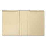Tennsco 78" High Deluxe Cabinet, 36w x 24d x 78h, Putty (TNN2470PY) Each