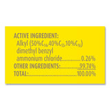 LYSOL® Brand Disinfecting Wipes, 1-Ply, 7 x 7.25, Lemon and Lime Blossom, White, 80 Wipes/Canister (RAC77182EA) Each