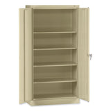 Tennsco 72" High Standard Cabinet (Unassembled), 36w x 18d x 72h, Putty (TNN1470PY) Each