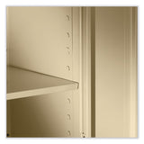 Tennsco 72" High Standard Cabinet (Unassembled), 36w x 18d x 72h, Light Gray (TNN1470LGY) Each