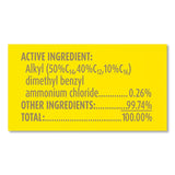 LYSOL® Brand Disinfecting Wipes, 1-Ply, 7 x 7.25, Lemon and Lime Blossom, White, 35 Wipes/Canister, 12 Canisters/Carton (RAC81145CT) 12 Canisters