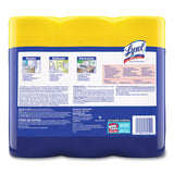 LYSOL® Brand Disinfecting Wipes, 1-Ply, 7 x 7.25, Lemon and Lime Blossom, White, 35 Wipes/Canister, 3 Canisters/Pack (RAC82159PK) Pack of 3