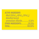 LYSOL® Brand Disinfecting Wipes, 1-Ply, 7 x 7.25, Lemon and Lime Blossom, White, 80 Wipes/Canister, 6 Canisters/Carton (RAC77182CT) Case of 6