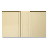 Tennsco 72" High Standard Cabinet (Assembled), 36w x 18d x 72h, Black (TNN7218BLK) Each