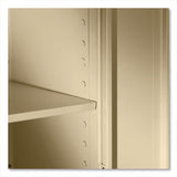Tennsco 78" High Deluxe Cabinet, 36w x 18d x 78h, Putty (TNN1870PY) Each