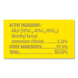 LYSOL® Brand Disinfecting Wipes, 1-Ply, 7 x 7.25, Lemon and Lime Blossom, White, 35 Wipes/Canister (RAC81145) Each