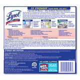 LYSOL® Brand Disinfecting Wipes, 1-Ply, 7 x 7.25, Early Morning Breeze, White, 80 Wipes/Canister, 6 Canisters/Carton (RAC89347CT) Case of 6