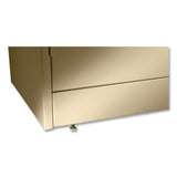 Tennsco 78" High Deluxe Cabinet, 36w x 24d x 78h, Black (TNN2470BK) Each