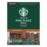 Starbucks® Pike Place Coffee K-Cups Pack, 24/Box (SBK011111156) Box of 24