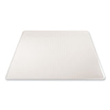 deflecto® ExecuMat All Day Use Chair Mat for High Pile Carpet, 46 x 60, Rectangular, Clear (DEFCM17443F) Each