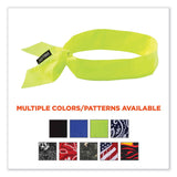 ergodyne® Chill-Its 6700 Cooling Bandana Polymer Tie Headband, One Size Fits Most, Lime, Ships in 1-3 Business Days (EGO12301) Each