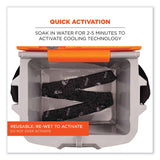 ergodyne® Chill-Its 6700 Cooling Bandana Polymer Tie Headband, One Size Fits Most, Skulls, Ships in 1-3 Business Days (EGO12329) Each