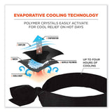 ergodyne® Chill-Its 6700 Cooling Bandana Polymer Tie Headband, One Size Fits Most, Black, Ships in 1-3 Business Days (EGO12332) Each