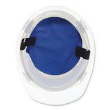 ergodyne® Chill-Its 6715 Hard Hat Cooling Pad - Polymers, 7 x 6.5, Blue, Ships in 1-3 Business Days (EGO12337) Each