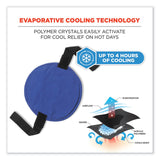 ergodyne® Chill-Its 6715 Hard Hat Cooling Pad - Polymers, 7 x 6.5, Blue, Ships in 1-3 Business Days (EGO12337) Each
