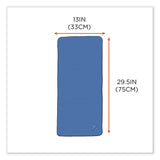 ergodyne® Chill-Its 6602 Evaporative PVA Cooling Towel, 29.5 x 13, One Size Fits Most, PVA, Blue, 50/Pack, Ships in 1-3 Business Days (EGO12410) Each
