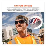 ergodyne® Chill-Its 6605 High-Performance Cotton Terry Cloth Sweatband, One Size, Stars and Stripes, Ships in 1-3 Business Days (EGO12421) Each