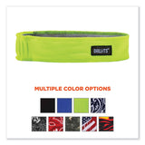 ergodyne® Chill-Its 6605 High-Perform Terry Cloth Sweatband, Cotton Terry Cloth, One Size Fits Most, Lime, Ships in 1-3 Business Days (EGO12431) Each