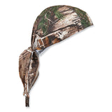 ergodyne® Chill-Its 6615 High-Performance Bandana Doo Rag w/Terry Cloth Sweatband, One Size, RealTree Xtra, Ships in 1-3 Business Days (EGO12475) Each