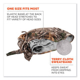 ergodyne® Chill-Its 6615 High-Performance Bandana Doo Rag w/Terry Cloth Sweatband, One Size, RealTree Xtra, Ships in 1-3 Business Days (EGO12475) Each
