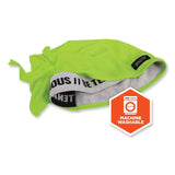 ergodyne® Chill-Its 6615 High-Perform Bandana Doo Rag with Terry Cloth Sweatband, One Size Fits Most, Lime, Ships in 1-3 Business Days (EGO12476) Each