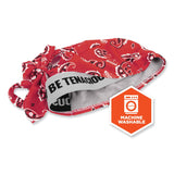 ergodyne® Chill-Its 6615 High-Performance Bandana Doo Rag w/Terry Cloth Sweatband, One Size, Red Western (EGO12479) Each