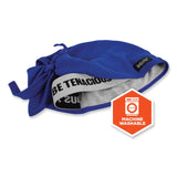 ergodyne® Chill-Its 6615 High-Perform Bandana Doo Rag with Terry Cloth Sweatband, One Size Fits Most, Blue, Ships in 1-3 Business Days (EGO12481) Each