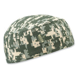 ergodyne® Chill-Its 6630 High-Performance Terry Cloth Skull Cap, Polyester, One Size Fits Most, Camo, Ships in 1-3 Business Days (EGO12507) Each