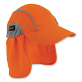ergodyne® Chill-Its 6650 High-Performance Hat Plus Neck Shade, Polyester, One Size Fits Most, Orange, Ships in 1-3 Business Days (EGO12521) Each