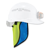 ergodyne® Chill-Its 6670CT Cooling Hard Hat Neck Shade - PVA, 14.75 x 10.5, Lime, Ships in 1-3 Business Days (EGO12523) Each