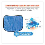 ergodyne® Chill-Its 6670CT Cooling Hard Hat Neck Shade - PVA, 14.75 x 10.5, Lime, Ships in 1-3 Business Days (EGO12523) Each