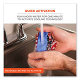 ergodyne® Chill-Its 6700CT Cooling Bandana PVA Tie Headband, One Size Fits Most, Stars and Stripes, Ships in 1-3 Business Days (EGO12561) Each