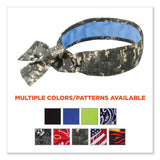 ergodyne® Chill-Its 6700CT Cooling Bandana PVA Tie Headband, One Size Fits Most, Camo, Ships in 1-3 Business Days (EGO12562) Each