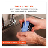 ergodyne® Chill-Its 6700CT Cooling Bandana PVA Tie Headband, One Size Fits Most, Navy Western, Ships in 1-3 Business Days (EGO12564) Each